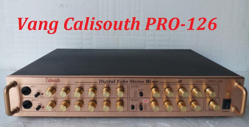 Vang cơ karaoke Calisouth Pro-126