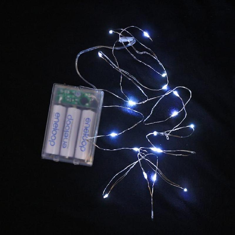 Dây đèn led đom đóm dùng pin Fairy Lights - 2 mét