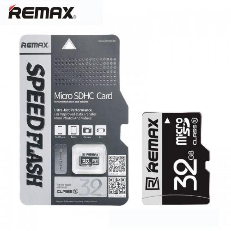THẺ NHỚ MICRO SD REMAX 32G - CLASS 10  - HÃNG PHÂN PHỐI CHÍNH THỨC + 01 Áo thẻ