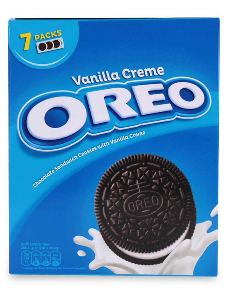 Bánh Quy Oreo Kem Vani Hộp 205.8G