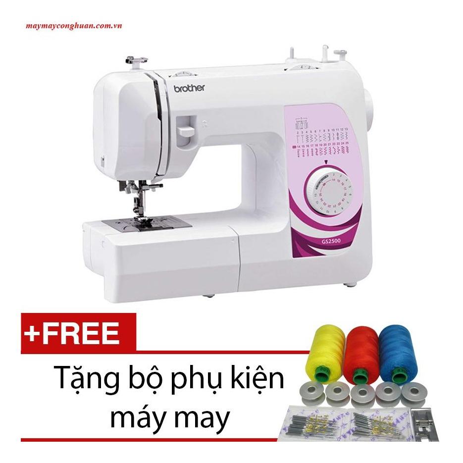 Máy may brothergs2500 + tặng bộ phụ kiện máy may