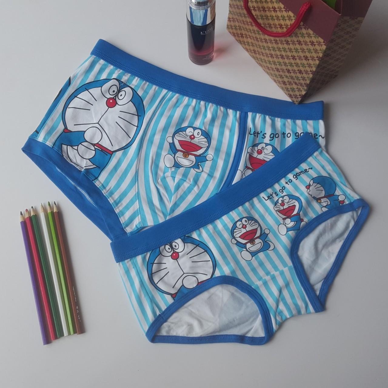 Quần lót đôi nam+nữ Doremon