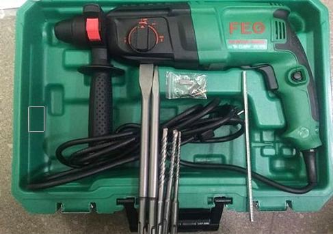 [HCM]Máy khoan bê tông FEG 2601SRE -  kết cấu máy rắn chắc vỏ máy khoanđược làm bằngchất liệu nhựa cao cấp chịu lực tốt chống chịu được sự mài mòn biến dạng