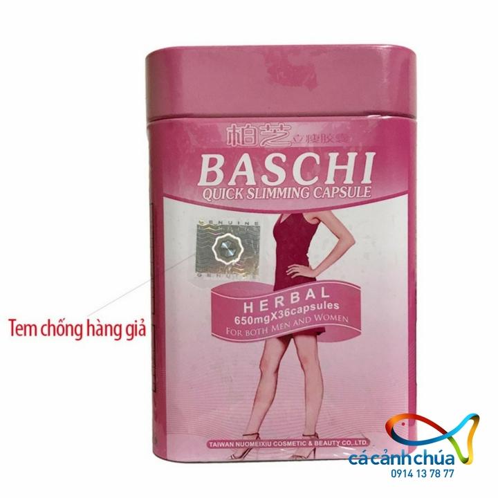 Giảm cân Baschi Hồng 36 viên_Thái Lan nhập khẩu