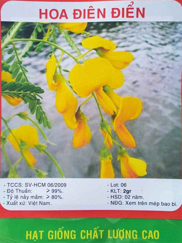 [HCM]HẠT GIỐNG HOA ĐIÊN ĐIỂN _ GÓI 2 GRAM .