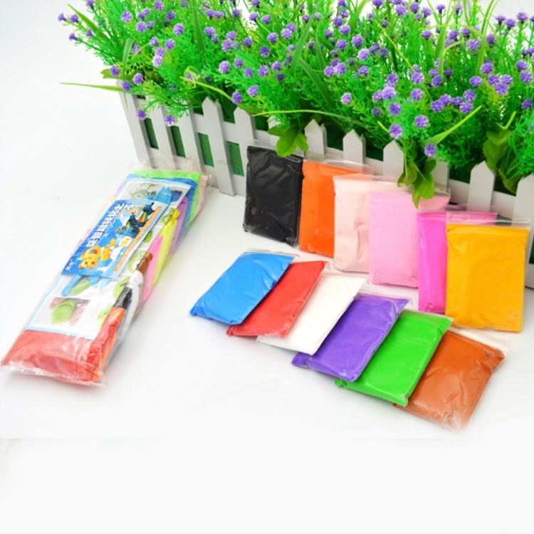 [HCM]Đất sét Nhật (gói 12 màu) soft clay nguyên liệu slime