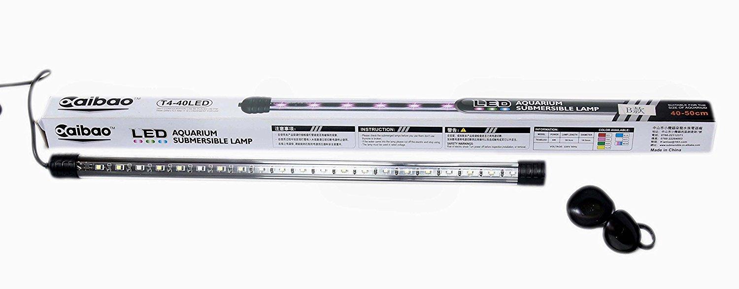 Đèn led bể cá cảnh 3 màu RGB , đèn trang trí hồ cá ( dùng cho bể 30cm - 40cm)