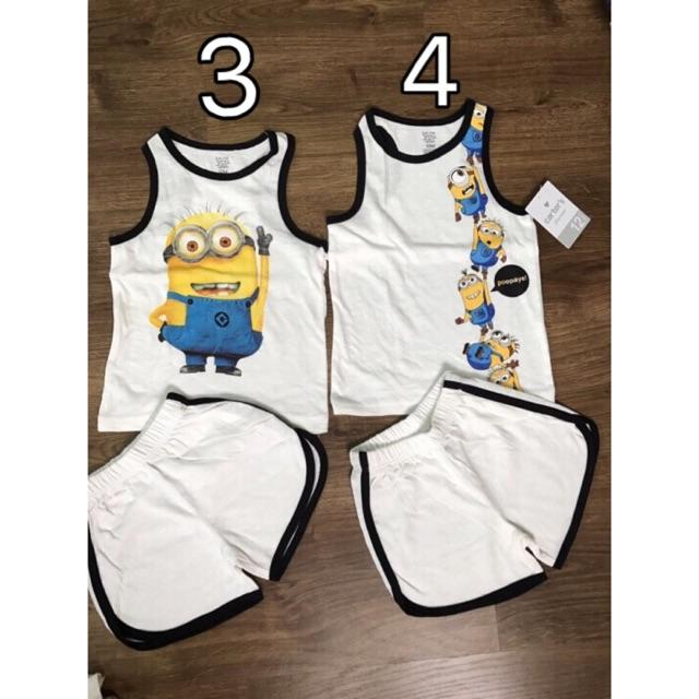 Bộ ba lỗ Minion Carter bé trai