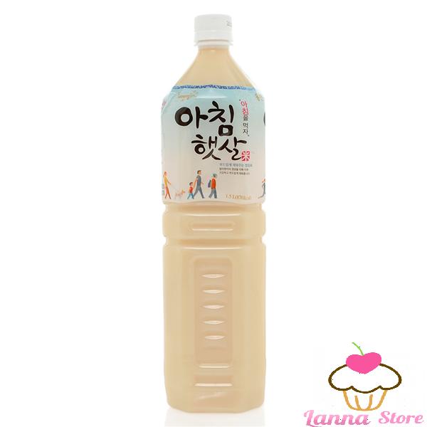 Nước gạo rang rice morning woongjin chai - hàn quốc