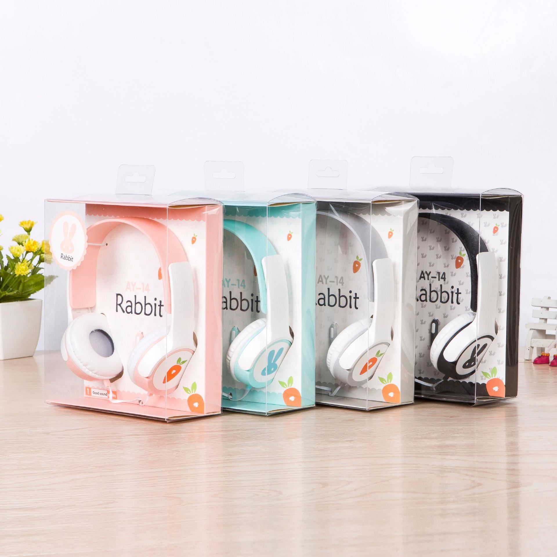 Tai nghe headphone hàn quốc rabbit ears ay-14 mẫu mới nhất 2018