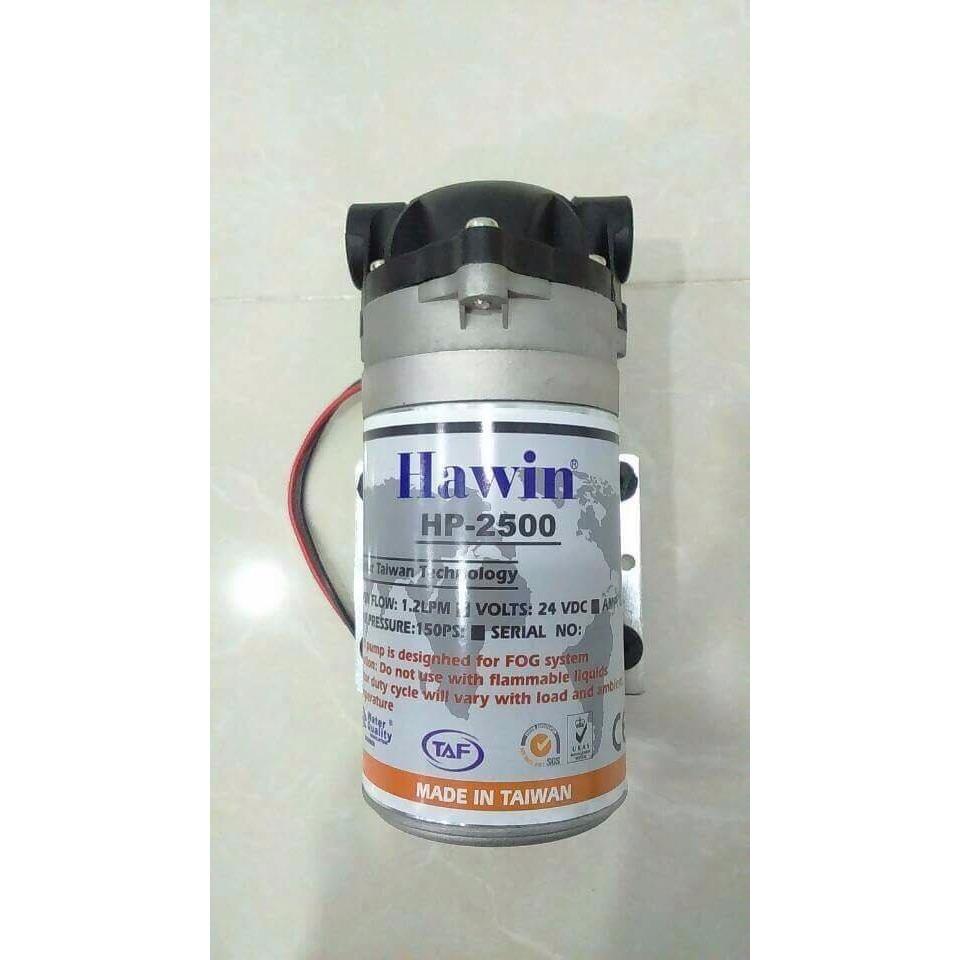 Bơm tăng áp - phun sương cao cấp Hawin Taiwan HP 2500