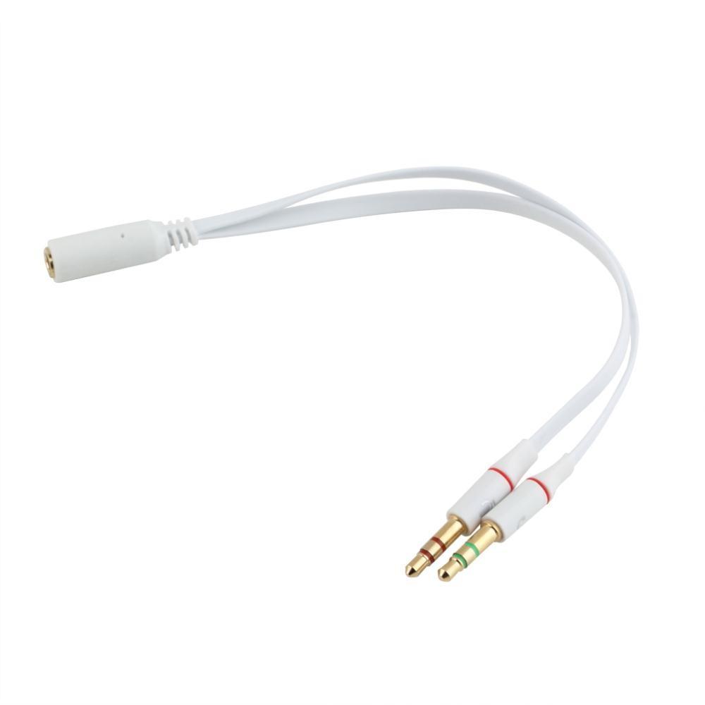 Cáp gộp âm thanh và Mic sang cổng 3.5 mạ vàng cao cấp