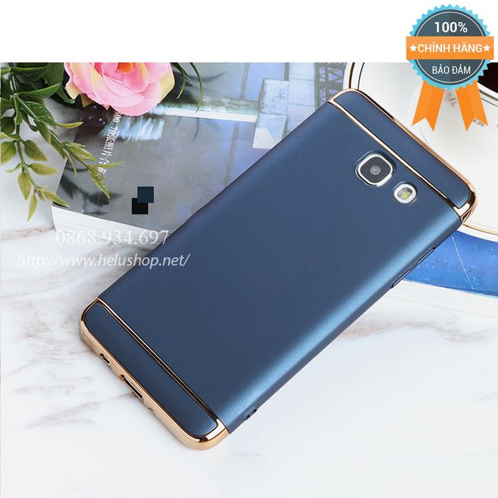 Ốp lưng 3 mảnh viền vàng cho samsung galaxy a7 2016 loại mới 2018