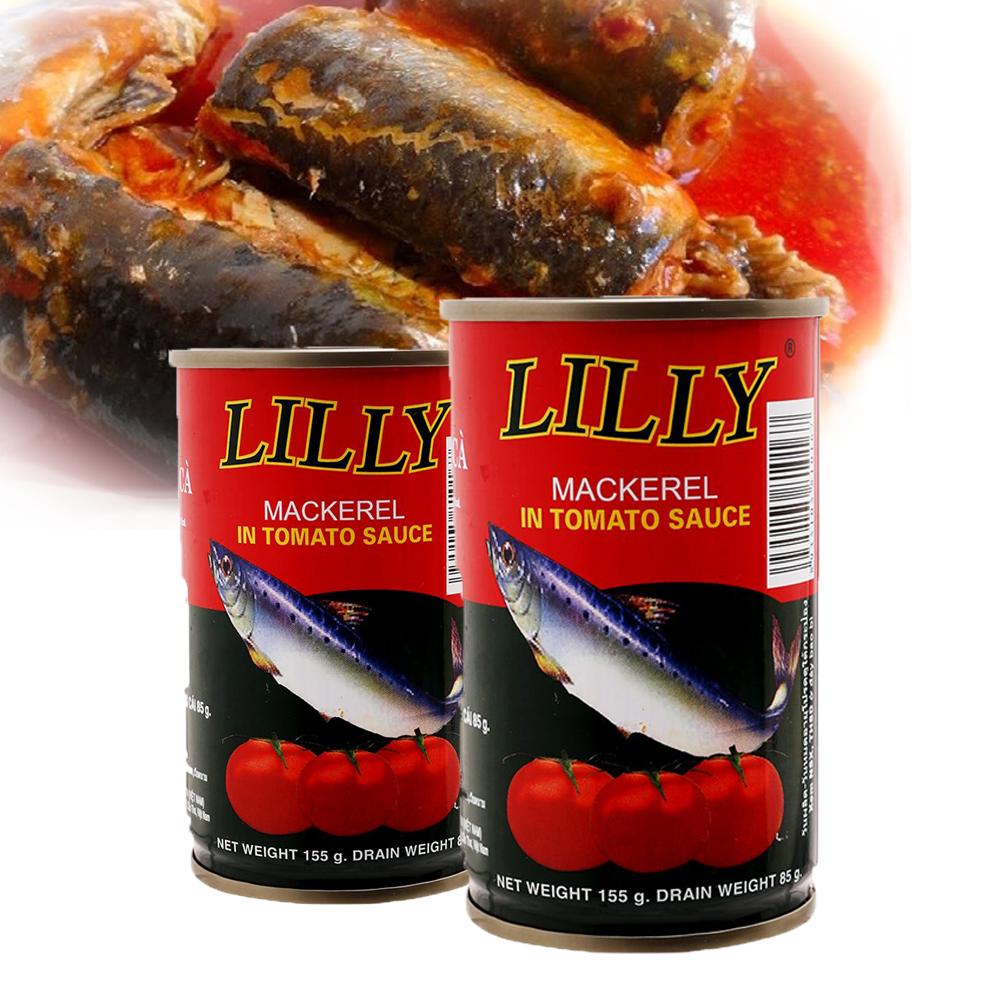 Combo 2 cá trích sốt cà lilly 155g