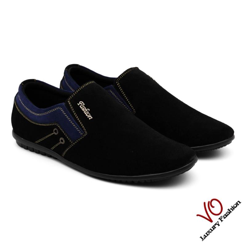 Giày thể thao nam da bò (da lộn) VO VP09.1069 giá rẻ