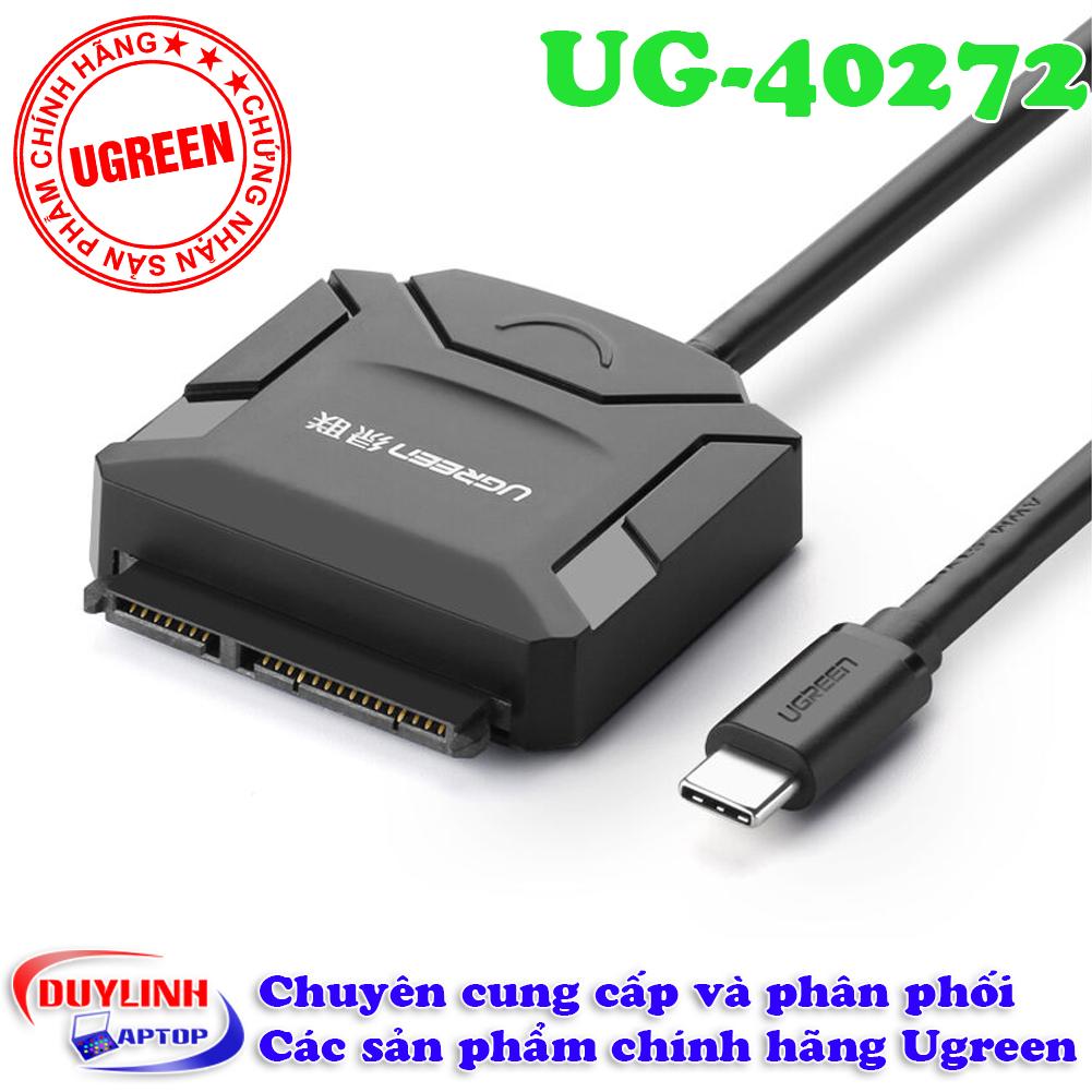 Cáp usb type c to sata dài 1m ugreen 40272