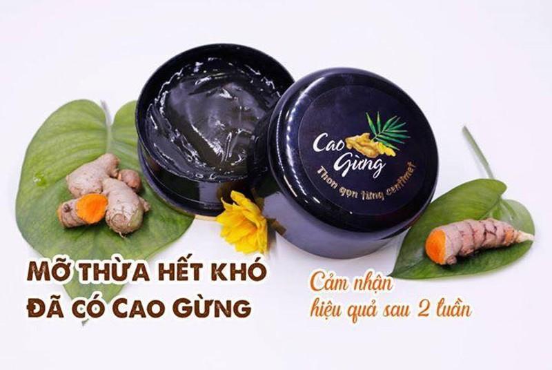 Cao Gừng cao tan mỡ, eo thon chuẩn dáng tự tin tỏa sáng
