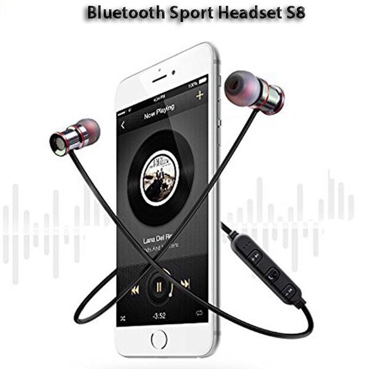 [Hot Deal] Tai nghe Bluetooth Sport S8 – Âm thanh tuyệt đỉnh