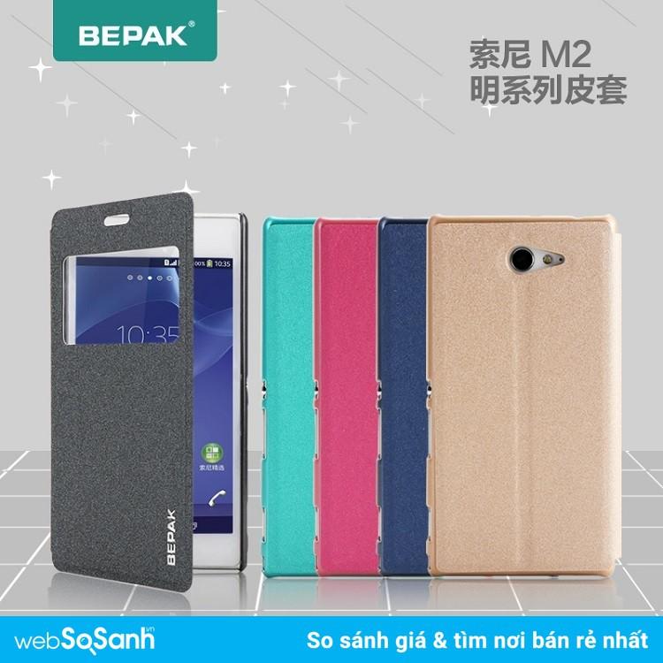 Bao da lenovo K910 hiệu Bepak