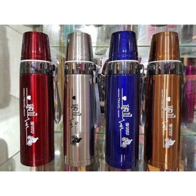 Bình giữ nhiệt - bình giữ nhiệt 800ml loại to - Bình giữ nhiệt inox cao cấp 800ml