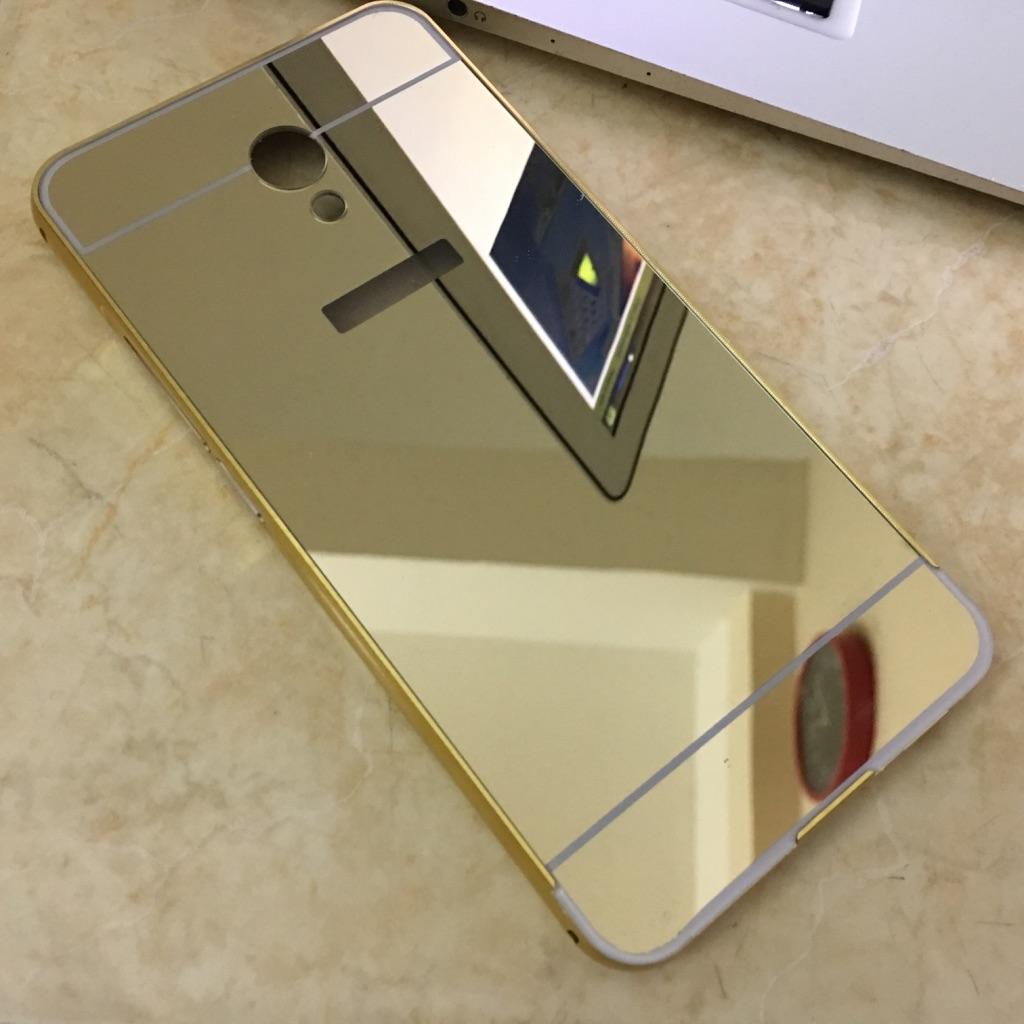 Meizu M5 Note - Ốp lưng tráng gương viền hợp kim cho điện thoại