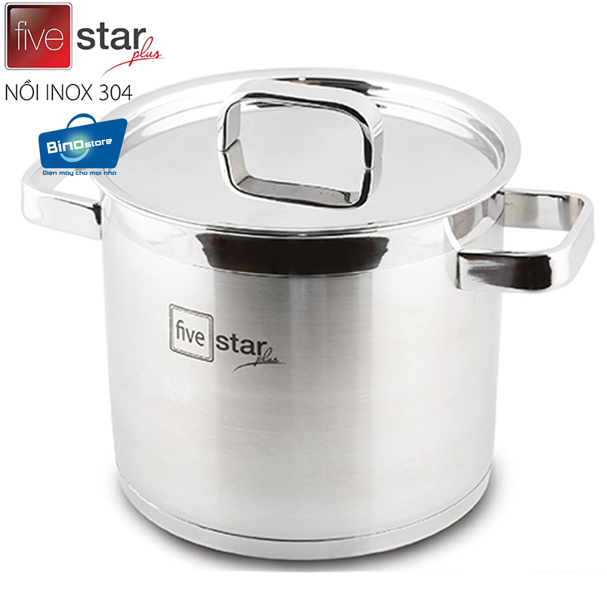 Nồi Luộc Gà Inox 304 quai đúc Fivestar 26cm (thân cao)