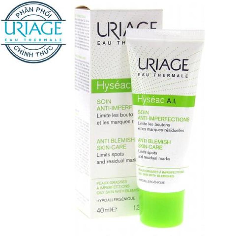 URIAGE - KEM GIẢM MỤN, KIỂM SOÁT NHỜN DƯ THỪA -HYSEAC A.I 40ML