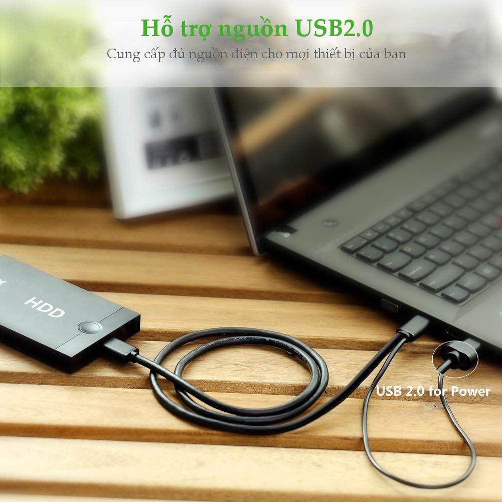 Cáp USB 3.0 sang Micro B sạc và đồng bộ dữ liệu cho điện thoại thông minh Android và máy tính bảng UGREEN US140 Cáp USB 3.0 sang Micro B sạc và đồng bộ dữ liệu cho điện thoại thông minh Android và máy tính bảng UGREEN US140