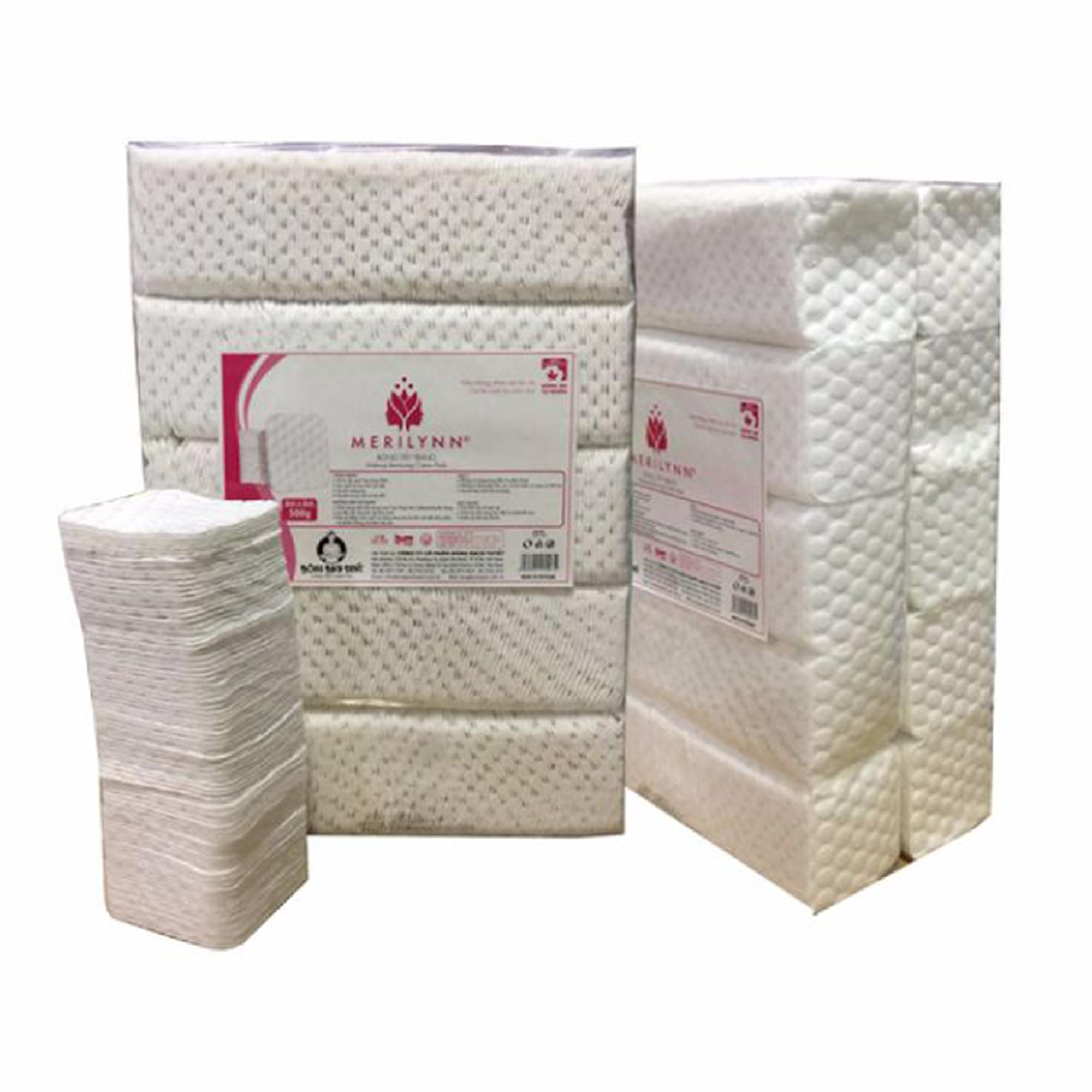 Bộ 2 bông tẩy trang bạch tuyết 1kg