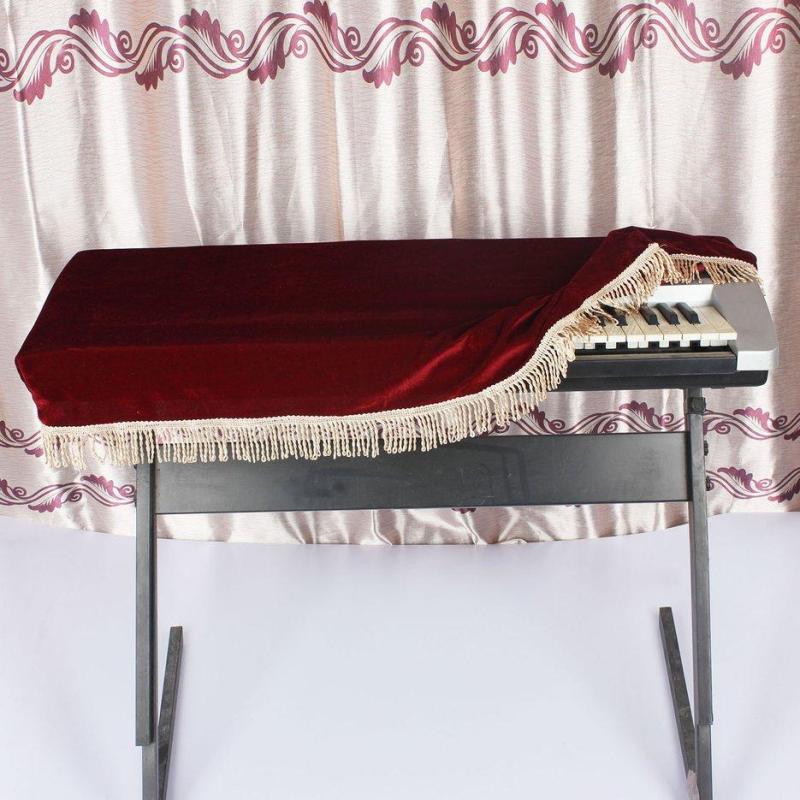 E-ERA Đàn Piano Bảo Vệ Mềm Mại Đàn Piano Bao Da Bàn Phím cho 61 Phím Đàn Piano Điện Tử