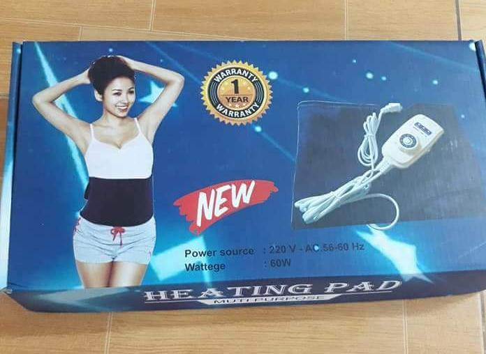 [HCM]ĐAI QUẤN NÓNG HEATINGPAD GIẢM MỠ BỤNG  ĐÙI TAY HEATING PAD