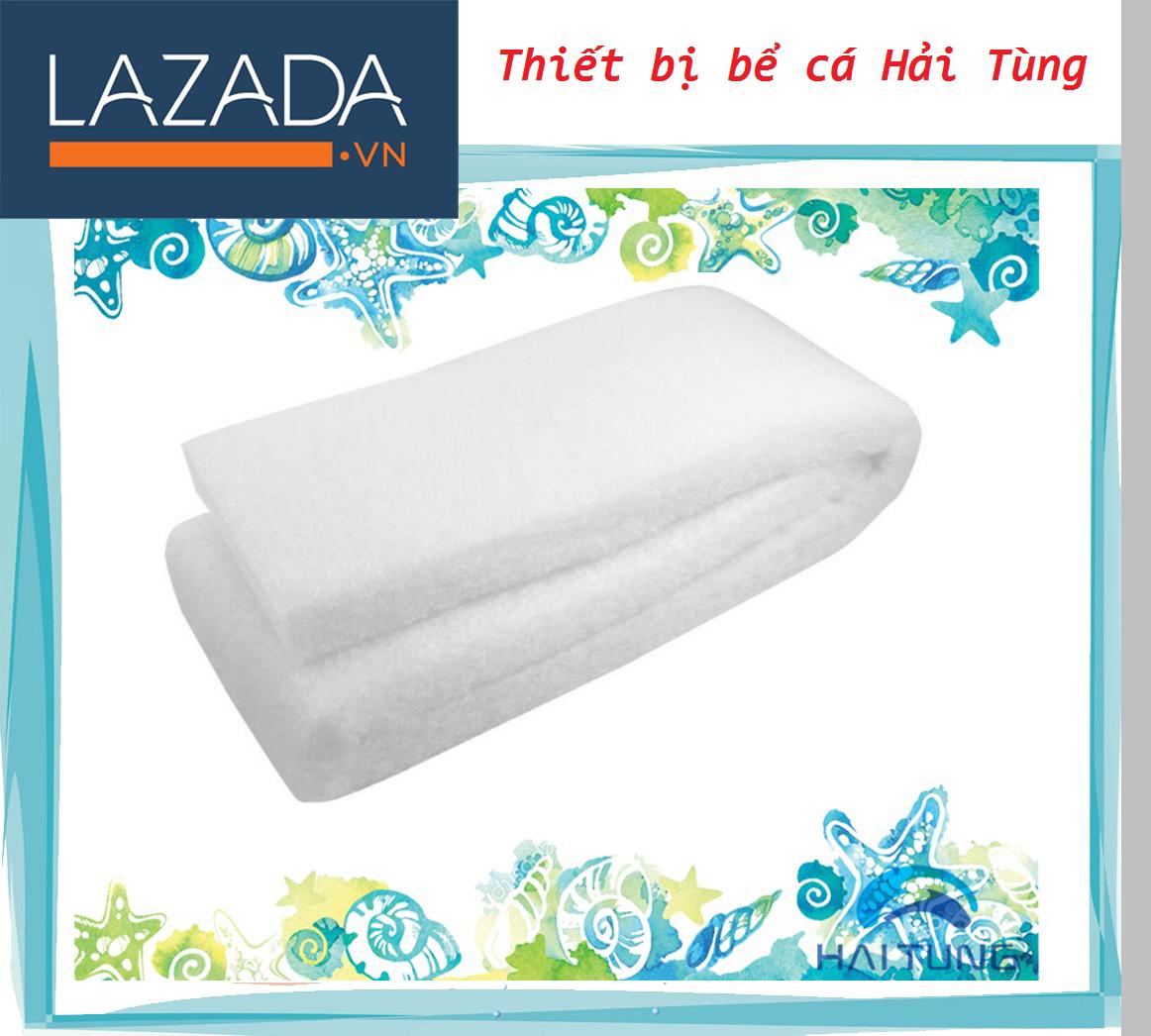 Combo 5 tấm bông lọc trắng bể cá