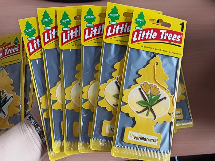 Combo 6 túi thơm hình cây thông little trees hương vani