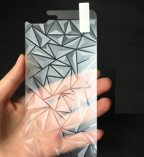 Dán lưng Iphone 6plus 6splus trong suốt vân Kim Cương