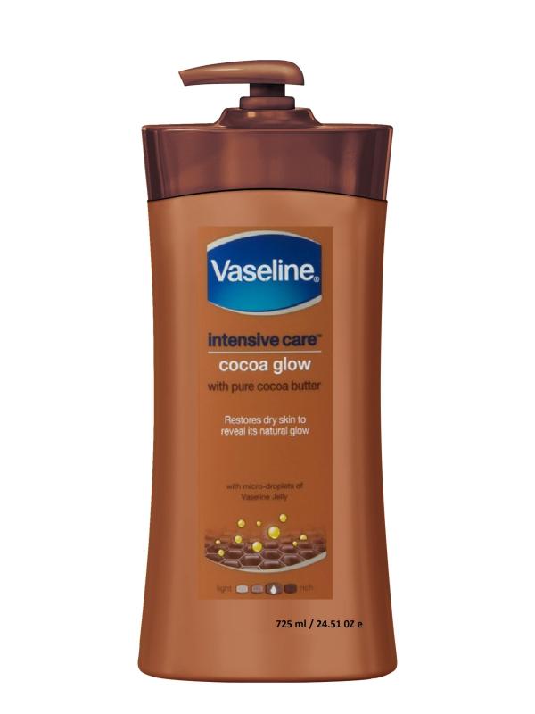 Dưỡng ẩm Vaseline intensive care Cocoaglow body lotion 725ml
