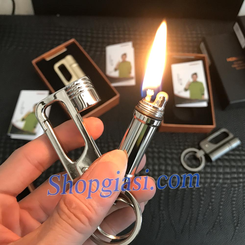 [HCM]Móc Khóa Bật Lửa Sinh Tồn Đa Năng