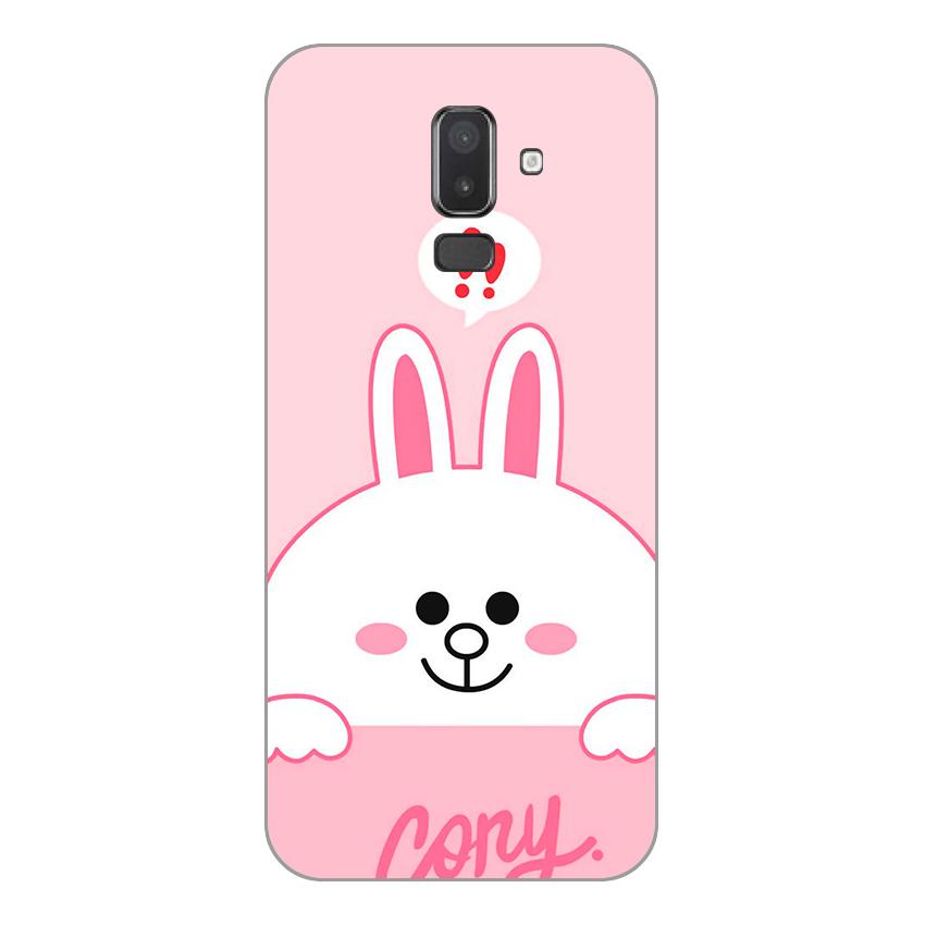 Ốp lưng samsung galaxy j8- silicon dẻo - thỏ cony