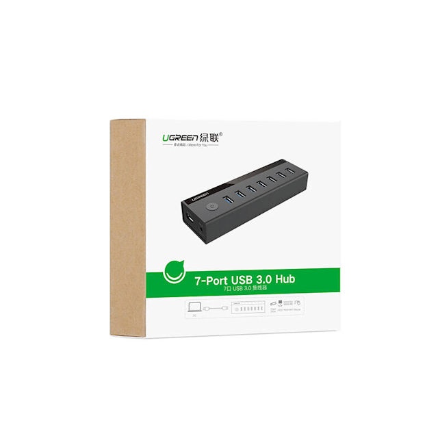 Bộ chia Hub USB 3.0 7 cổng UGREEN US219 Bộ chia Hub USB 3.0 7 cổng UGREEN US219