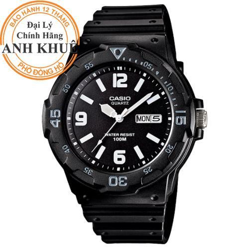 Đồng hồ nam dây nhựa casio anh khuê mrw-200h-1b2vdf