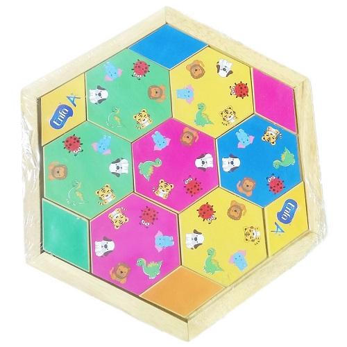 Bộ xếp hình lục giác - Quà tặng từ sữa