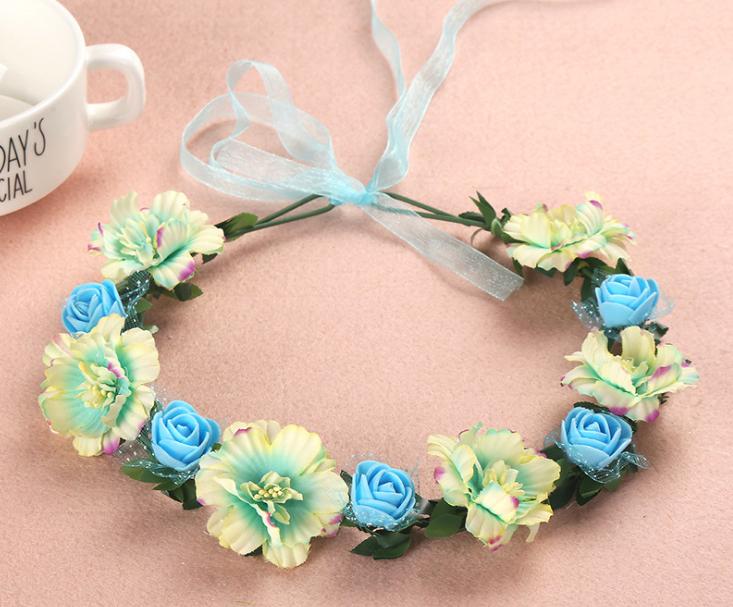 Vòng hoa đội đầu vòng hoa cô dâu vòng hoa chụp hình vòng hoa kỷ yếu vòng hoa cho bé vòng hoa