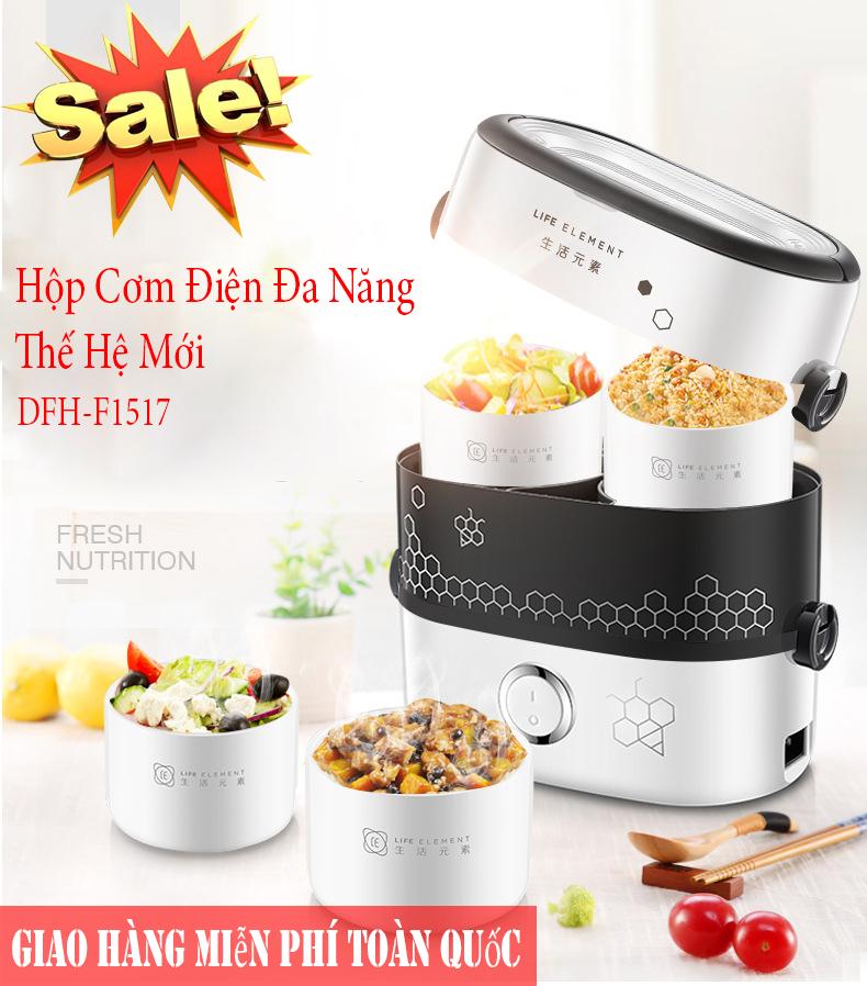 Hộp cơm đa năng cao cấp life element dfh-f1517