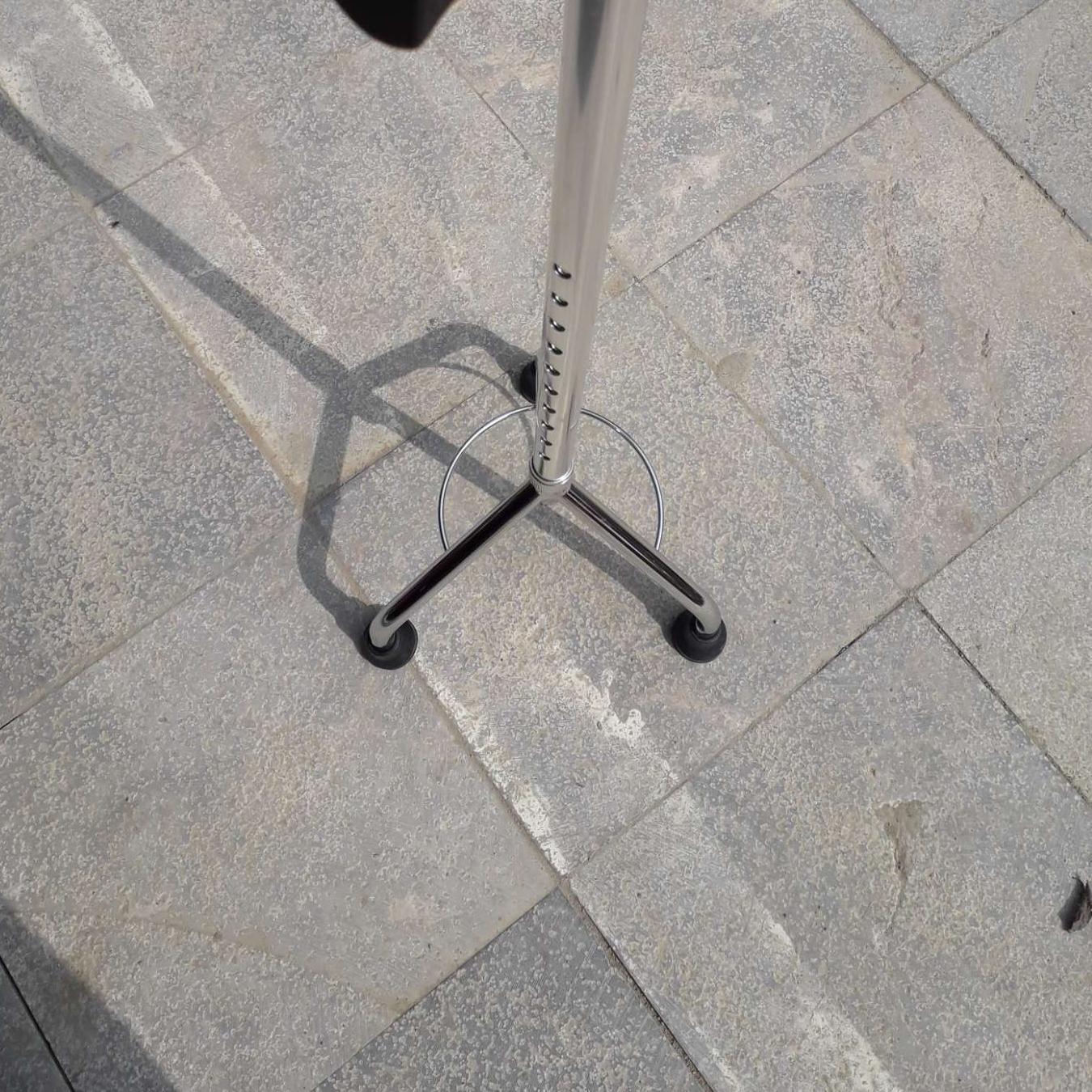 Nạng - gậy chống chân, ba toong inox xịn nhẹ, 3 chân