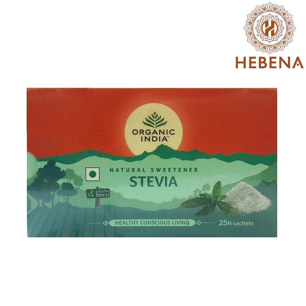 Đường cỏ ngọt Organic India Stevia - hebenastore