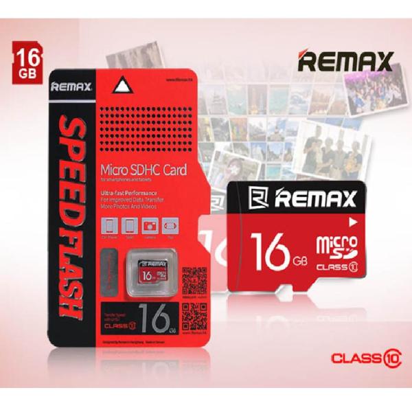 Thẻ nhớ MicroSD Remax 16Gb tốc độ Class 10 chuyên dụng cho camera
