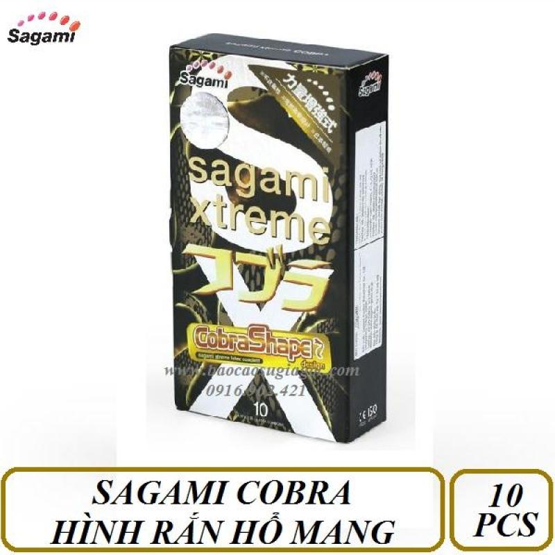 Bao cao su Sagami xtreme Cobra (hộp 10 bao)