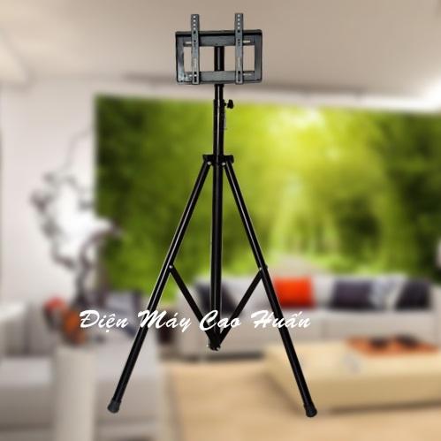 Giá treo tivi di động cỡ lớn cao 2 mét sắt dày