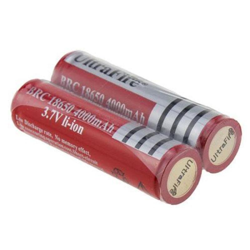 Bảng giá Cặp Pin Sạc Ultrafire BRC 18650 Lithium - 3.7V - 4200mAh