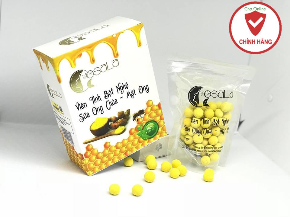 Viên Tinh Bột Nghệ Mật Ong Sữa Ong Chúa OSaLa