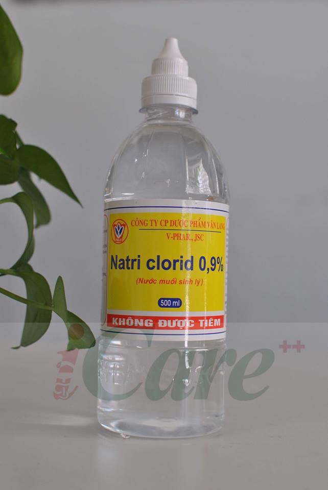 Combo 5 chai natriclorid 0.9% - nước muối sinh lý 500ml